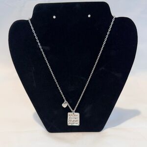 Divine Devotion - silver - Paparazzi necklace